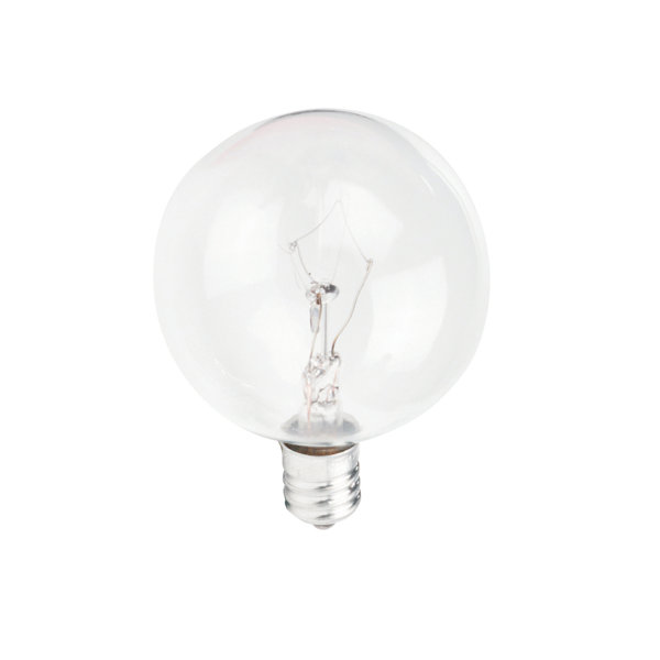 Philips 40 Watt G16.5 Incandescent, Dimmable Light Bulb, Warm White